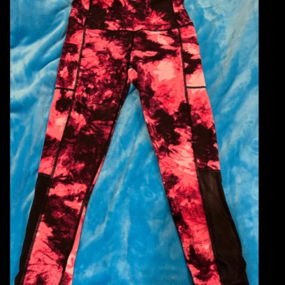 Better Sports Performance (BSP) Athletic Capri with Side Pockets - Pink M